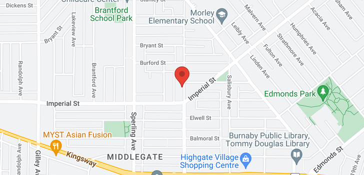map of 6711 GRIFFITHS AVENUE